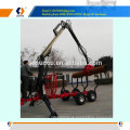 1-12Ton ATV trailer with crane